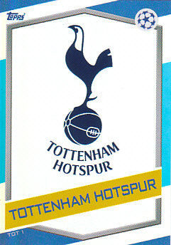 Club Emblem Tottenham Hotspur 2016/17 Topps Match Attax CL Logo #TOT01